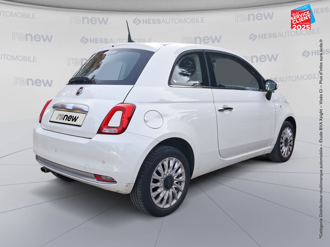 Véhicule d'occasion FIAT 500 1.2 8V 69CH LOUNGE chez Renault Sélestat