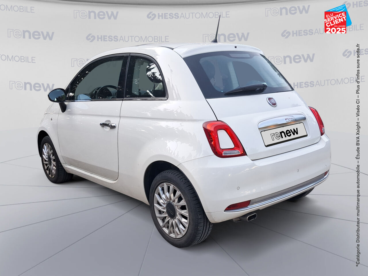 Véhicule d'occasion FIAT 500 1.2 8V 69CH LOUNGE chez Renault Sélestat