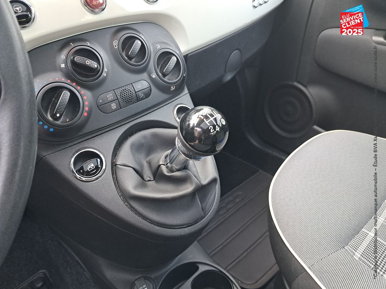 Véhicule d'occasion FIAT 500 1.2 8V 69CH LOUNGE chez Renault Sélestat
