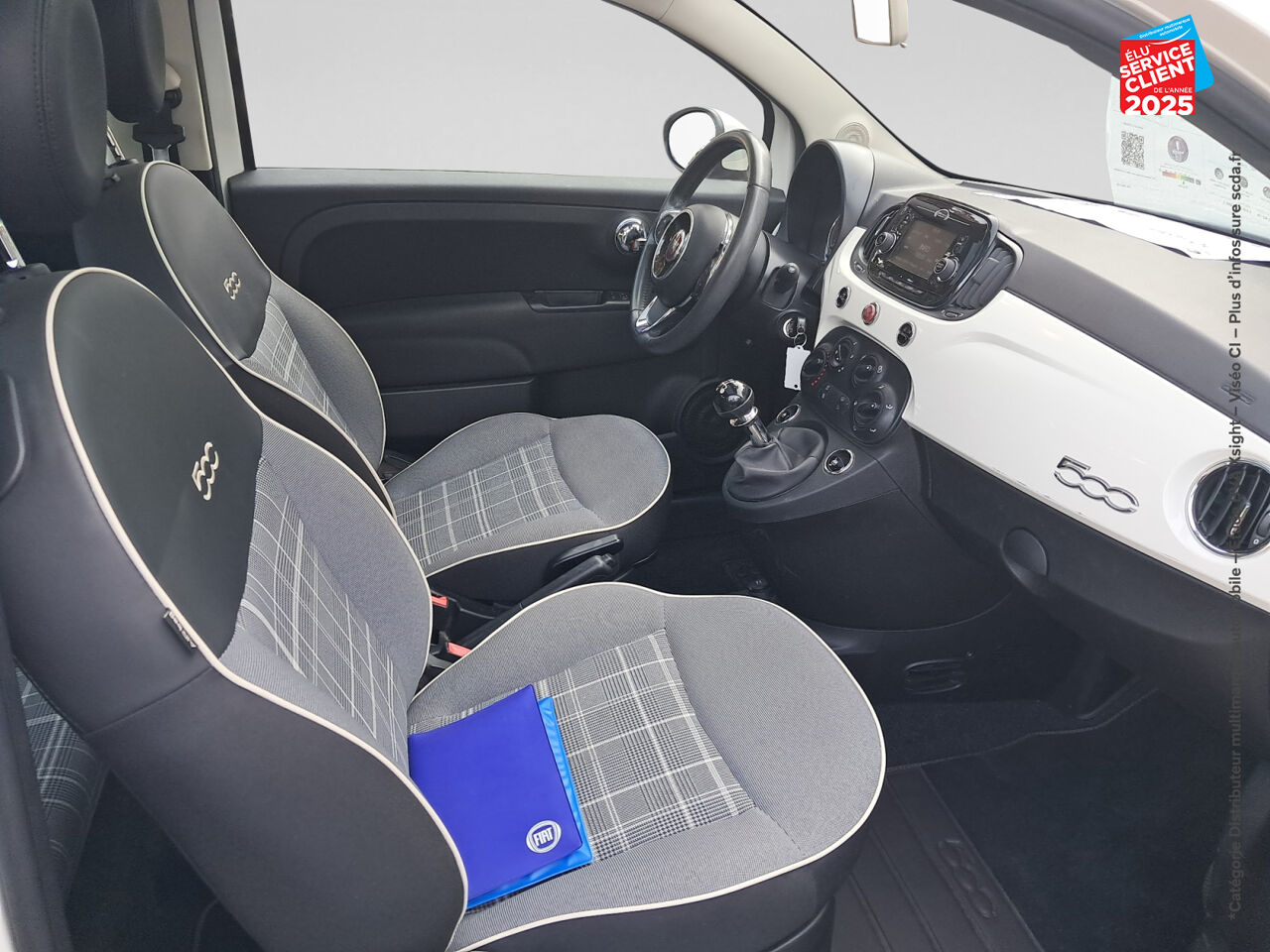 Véhicule d'occasion FIAT 500 1.2 8V 69CH LOUNGE chez Renault Sélestat