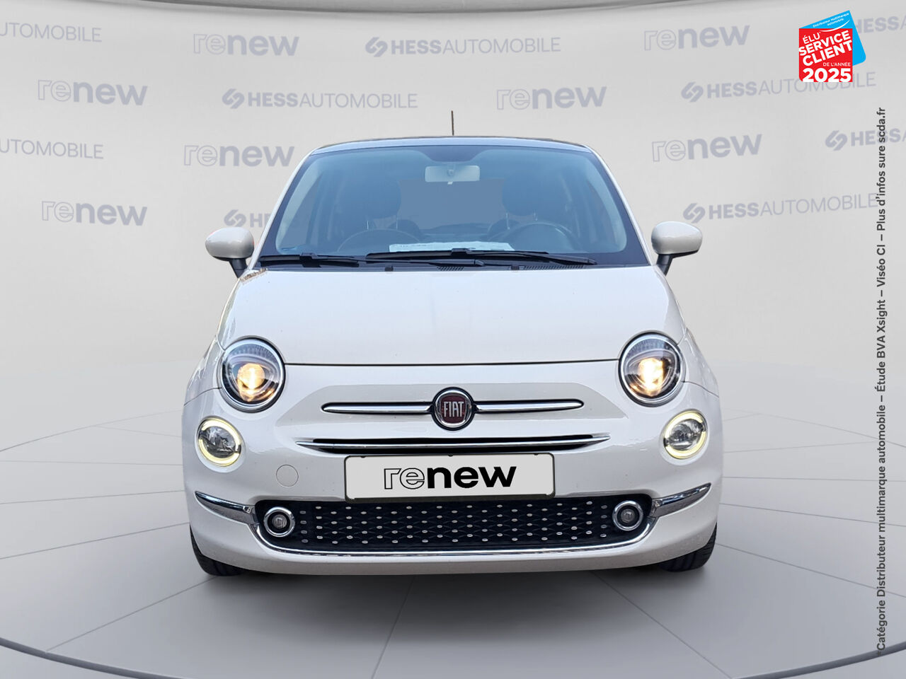 Véhicule d'occasion FIAT 500 1.2 8V 69CH LOUNGE chez Renault Sélestat