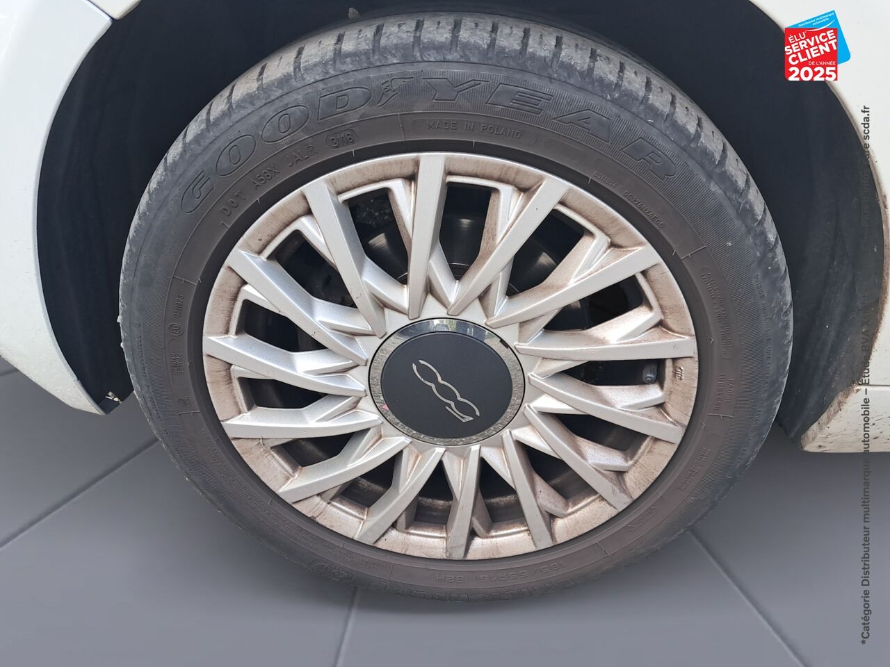 Véhicule d'occasion FIAT 500 1.2 8V 69CH LOUNGE chez Renault Sélestat