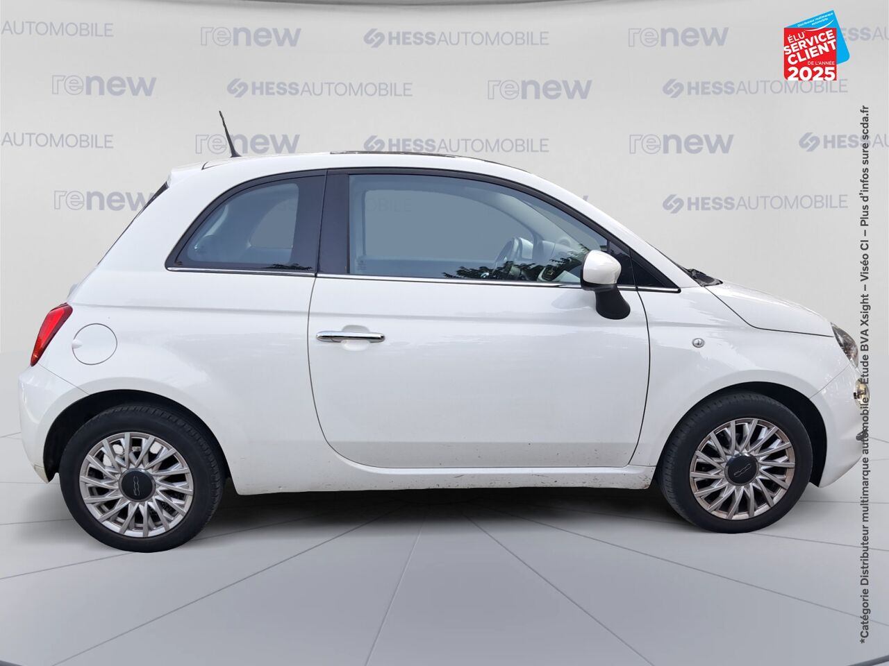 Véhicule d'occasion FIAT 500 1.2 8V 69CH LOUNGE chez Renault Sélestat