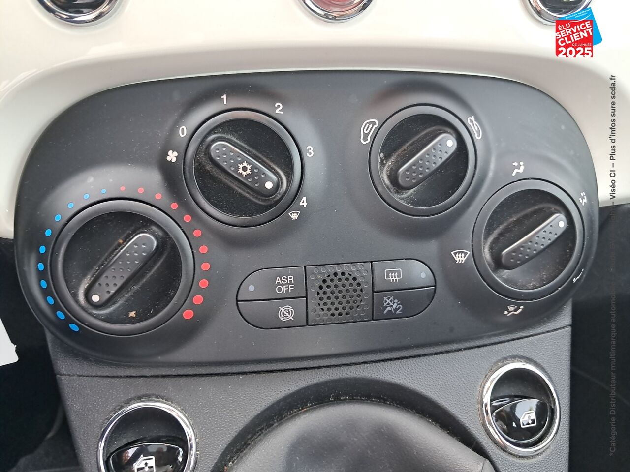 Véhicule d'occasion FIAT 500 1.2 8V 69CH LOUNGE chez Renault Sélestat