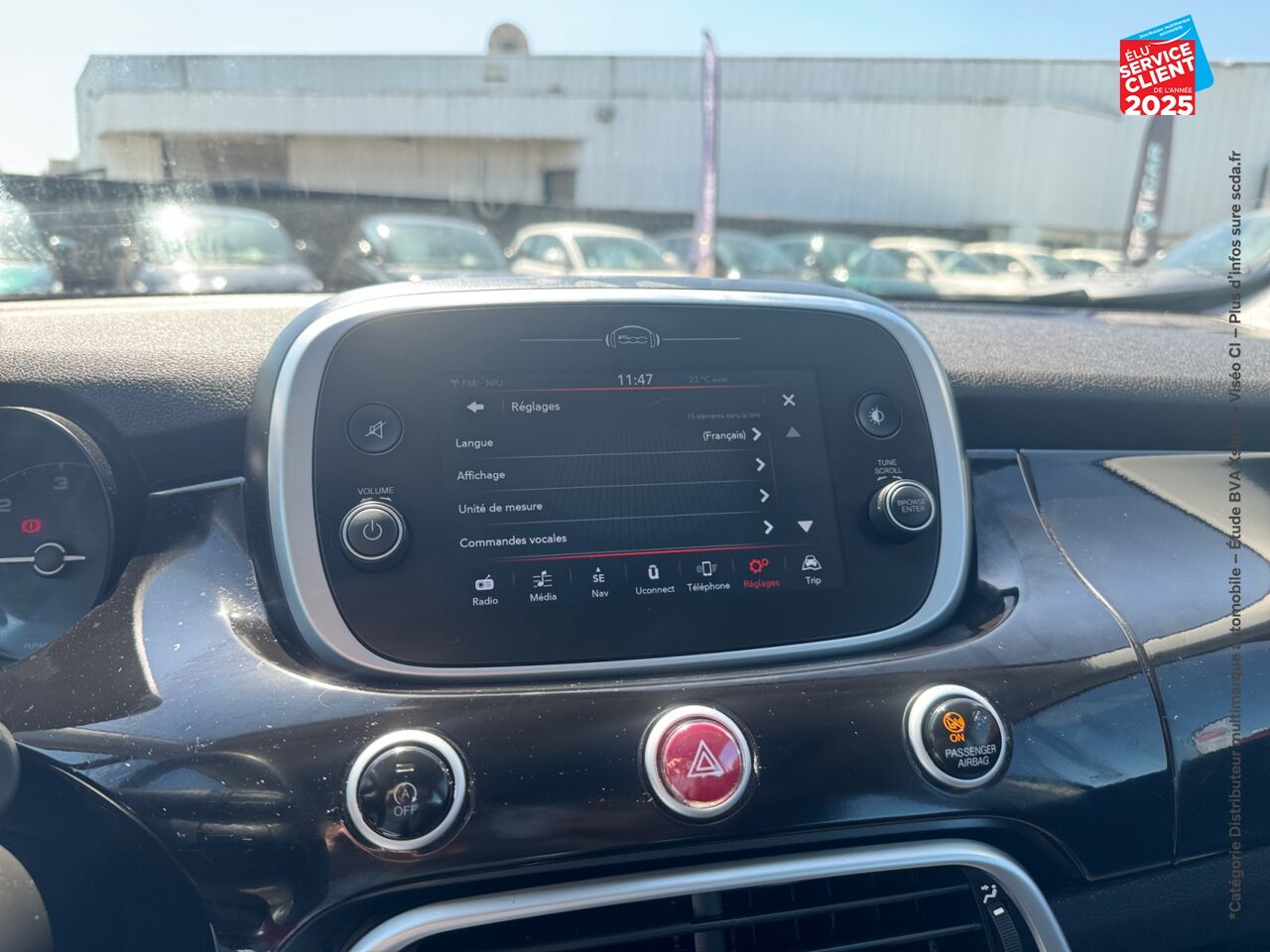 Véhicule d'occasion FIAT 500X 1.6 MULTIJET 120CH 120TH chez Renault Colmar