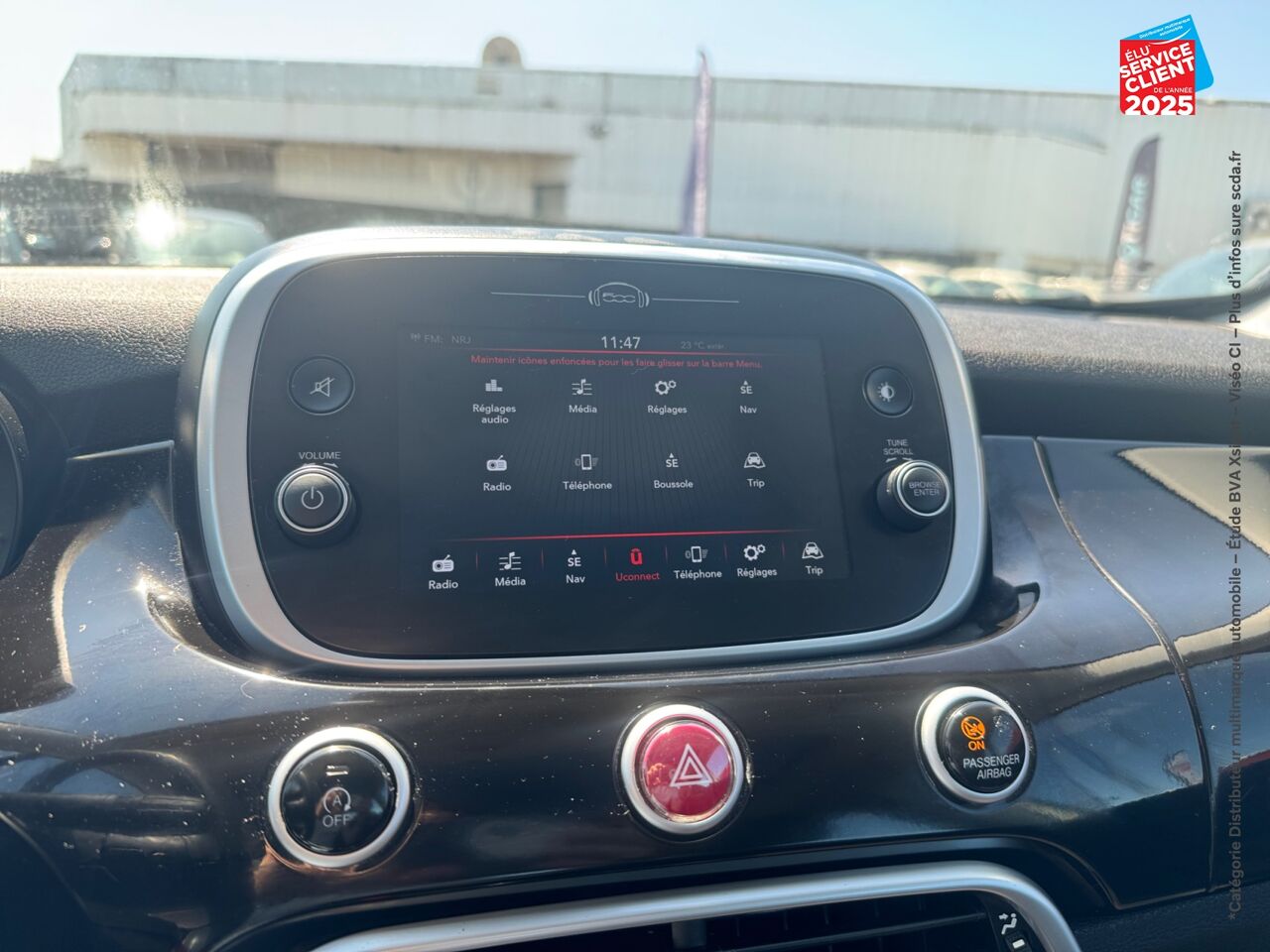 Véhicule d'occasion FIAT 500X 1.6 MULTIJET 120CH 120TH chez Renault Colmar