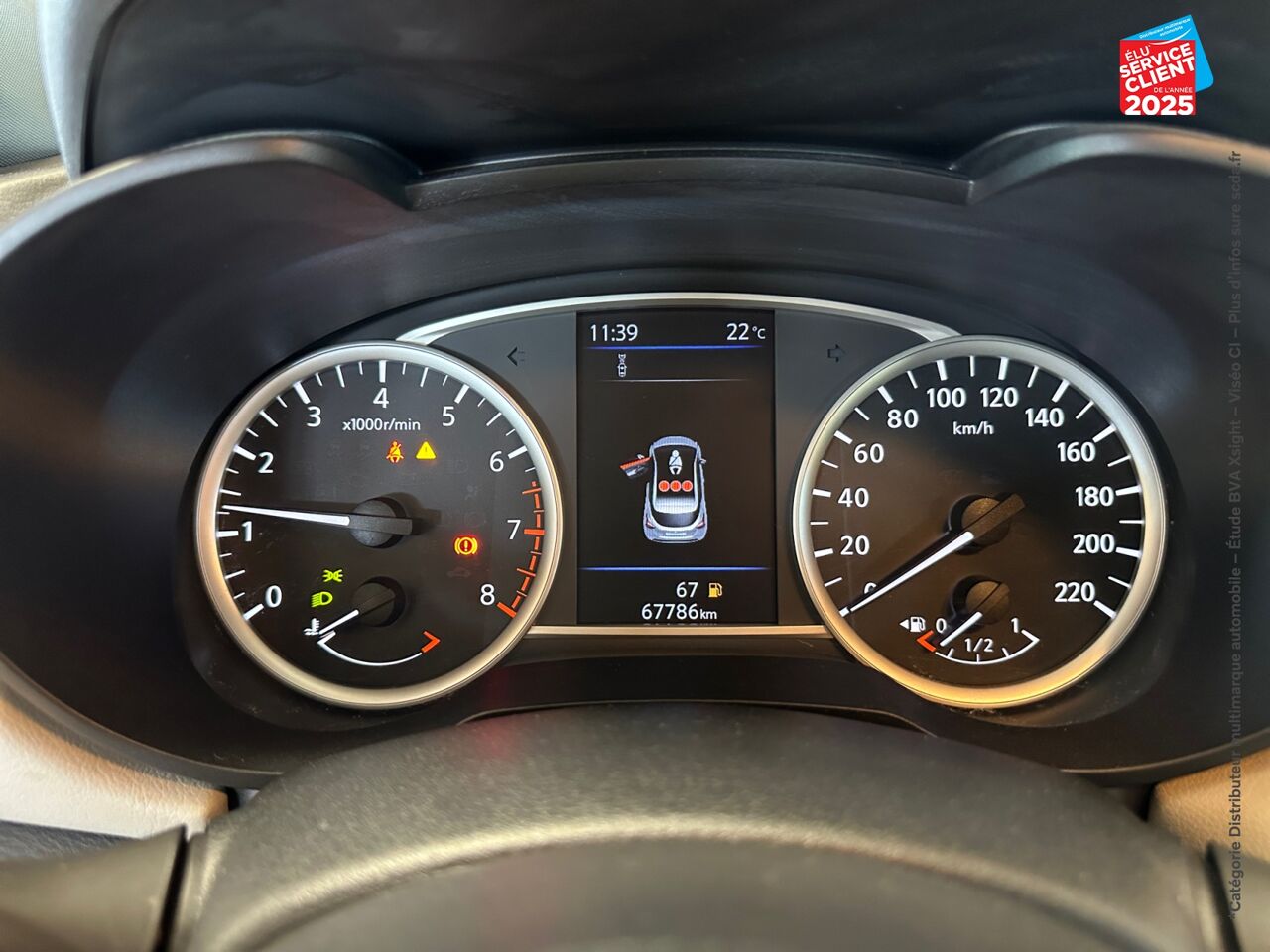 Véhicule d'occasion NISSAN MICRA 1.0 IG-T 100CH N-TEC 2020 chez Nissan Belfort