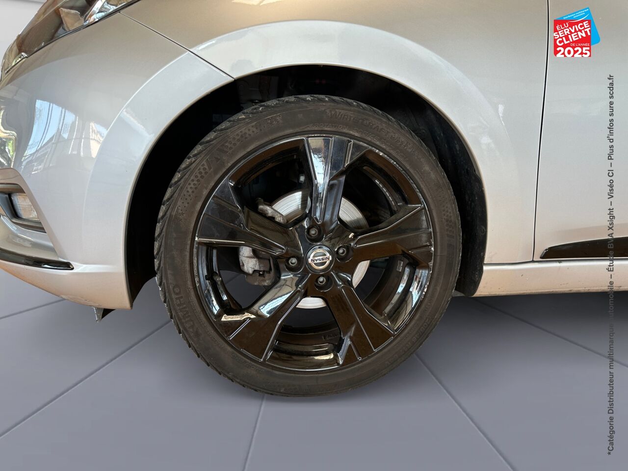 Véhicule d'occasion NISSAN MICRA 1.0 IG-T 100CH N-TEC 2020 chez Nissan Belfort