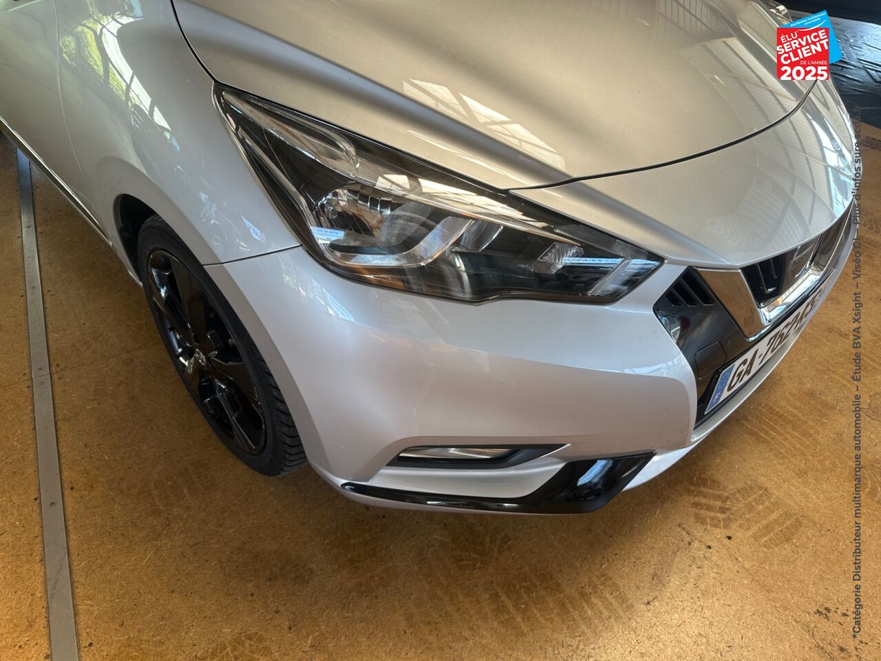 Véhicule d'occasion NISSAN MICRA 1.0 IG-T 100CH N-TEC 2020 chez Nissan Belfort