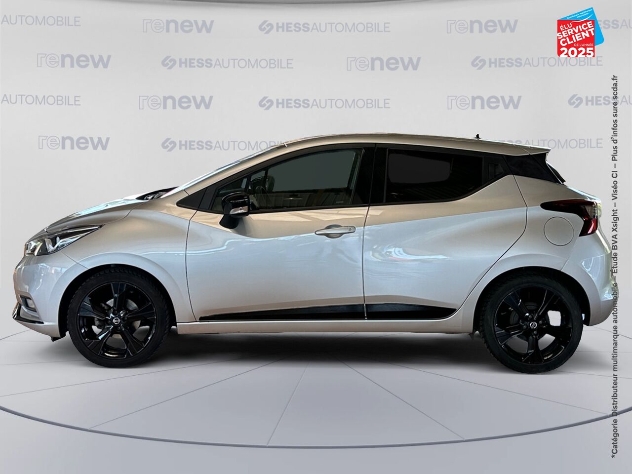 Véhicule d'occasion NISSAN MICRA 1.0 IG-T 100CH N-TEC 2020 chez Nissan Belfort