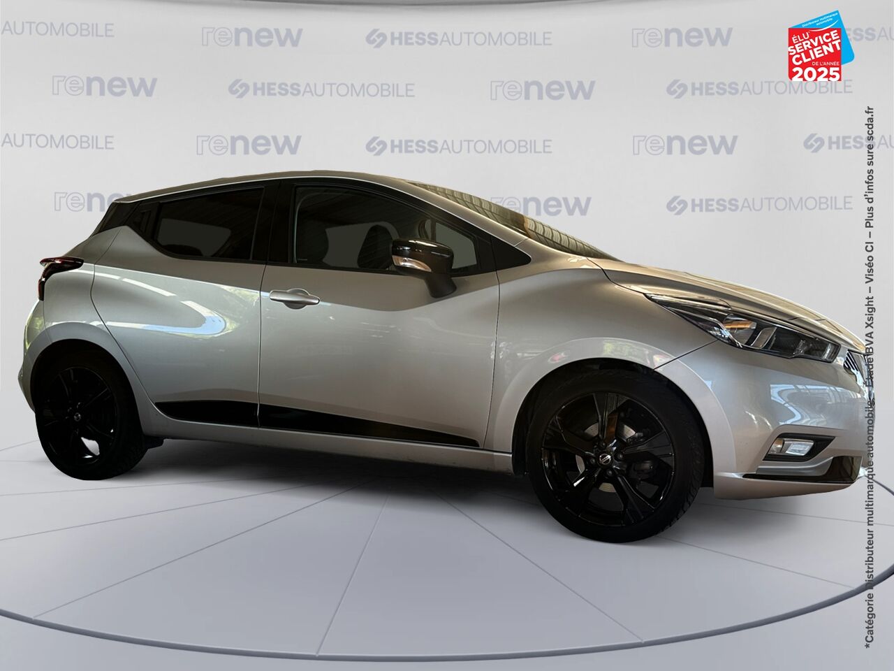 Véhicule d'occasion NISSAN MICRA 1.0 IG-T 100CH N-TEC 2020 chez Nissan Belfort
