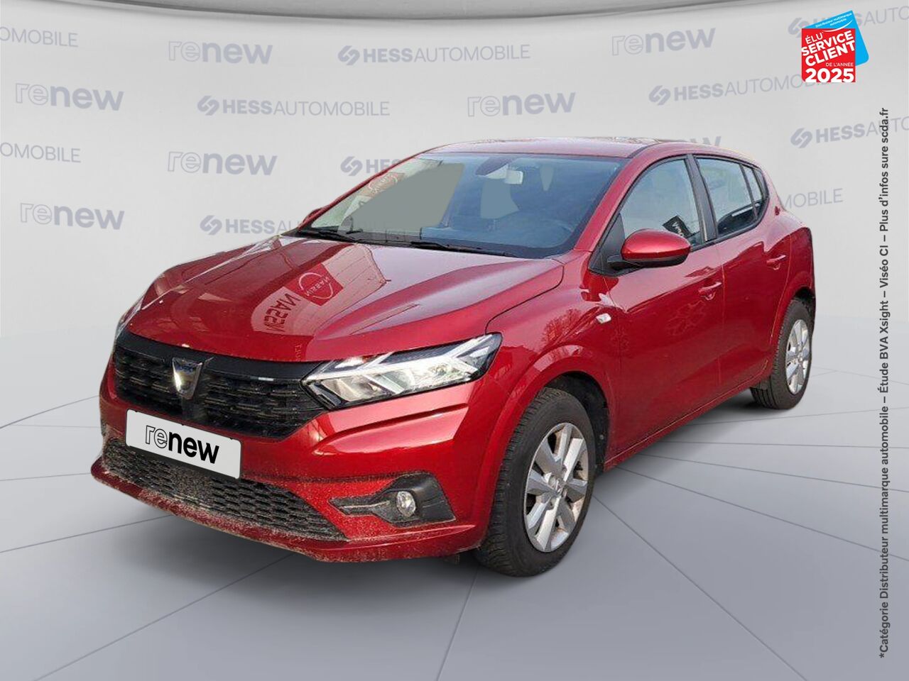 Véhicule d'occasion DACIA SANDERO 1.0 ECO-G 100CH CONFORT -22 chez Dacia Montbéliard