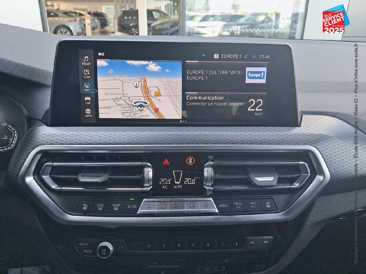 Véhicule d'occasion BMW X3 XDRIVE30E 292CH M SPORT chez BMW Lons le Saunier