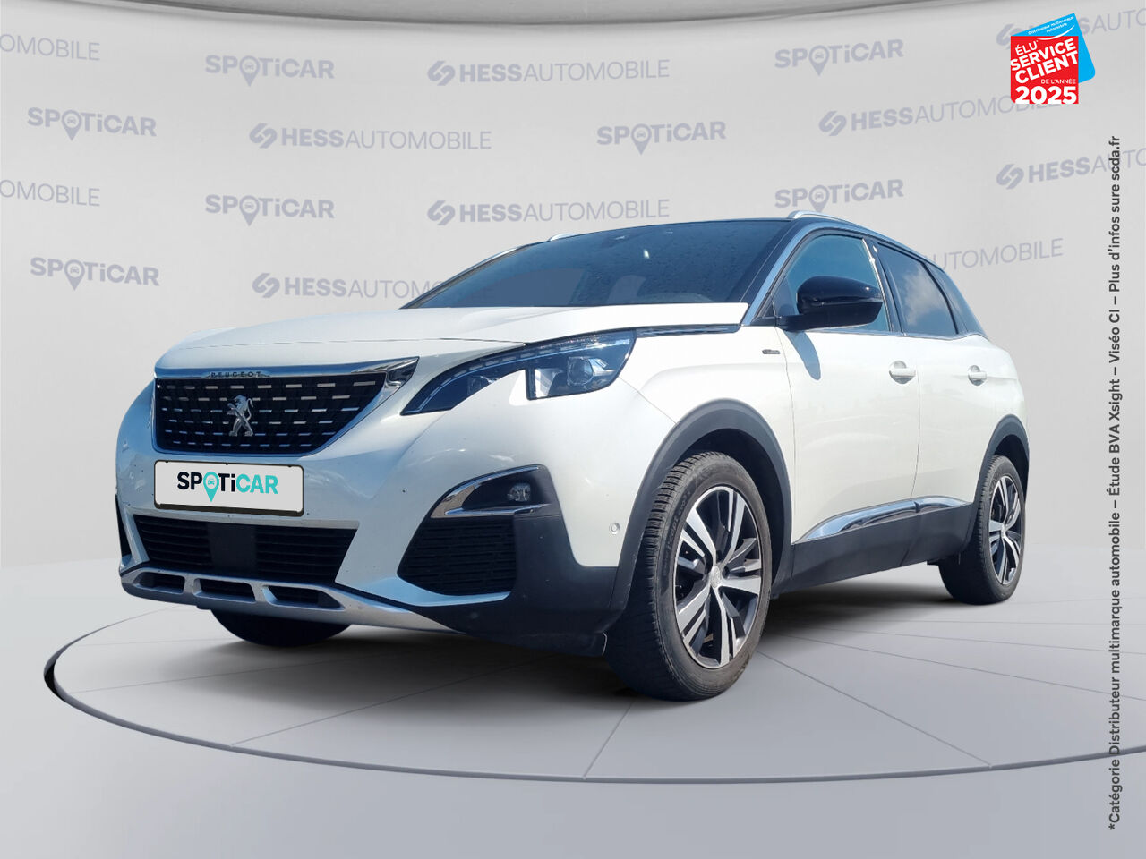 Véhicule d'occasion PEUGEOT 3008 1.2 PURETECH 130CH S/S GT LINE GPS CAMERA chez Toyota Thionville