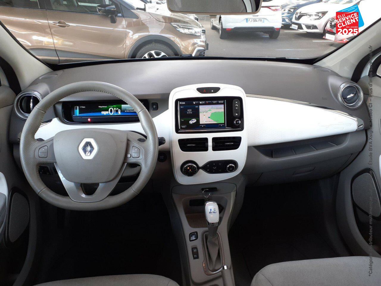 Véhicule d'occasion RENAULT ZOE ZEN CHARGE NORMALE R90 GPS chez Renault Mulhouse