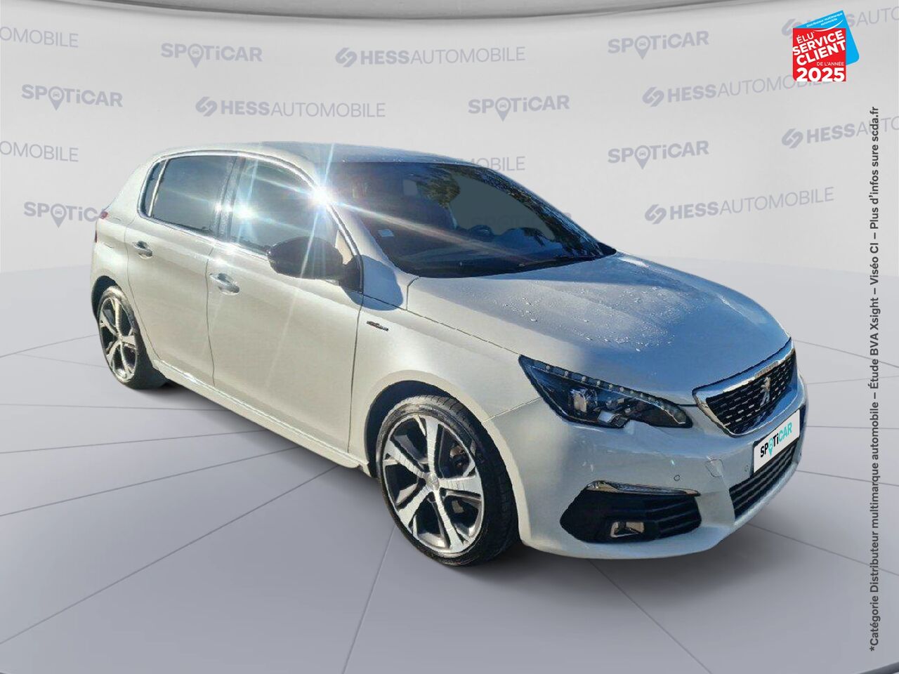 Véhicule d'occasion PEUGEOT 308 1.2 PURETECH 130CH GT LINE SS EAT6 5P chez Renault Saint-Louis