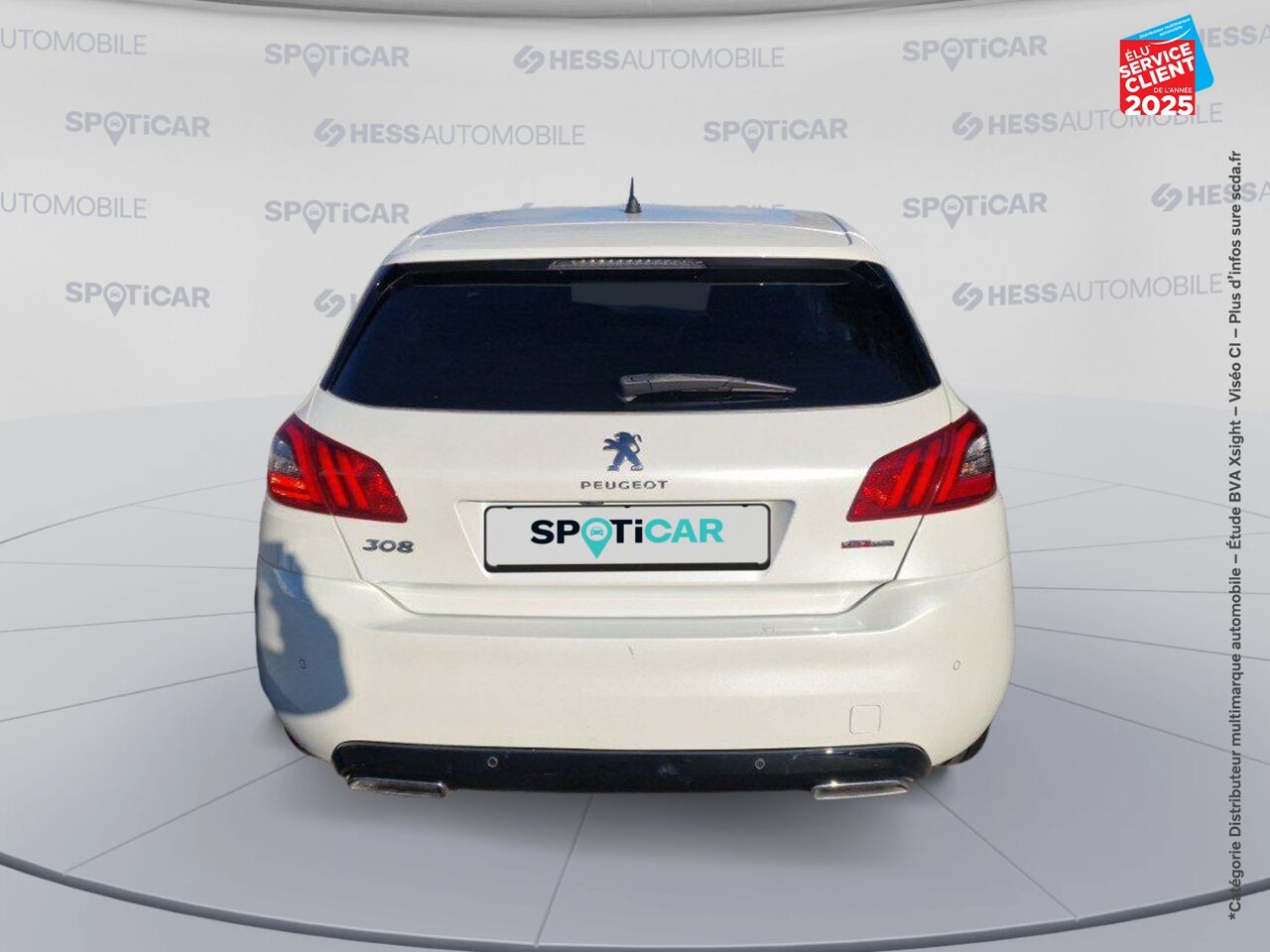 Véhicule d'occasion PEUGEOT 308 1.2 PURETECH 130CH GT LINE SS EAT6 5P chez Renault Saint-Louis