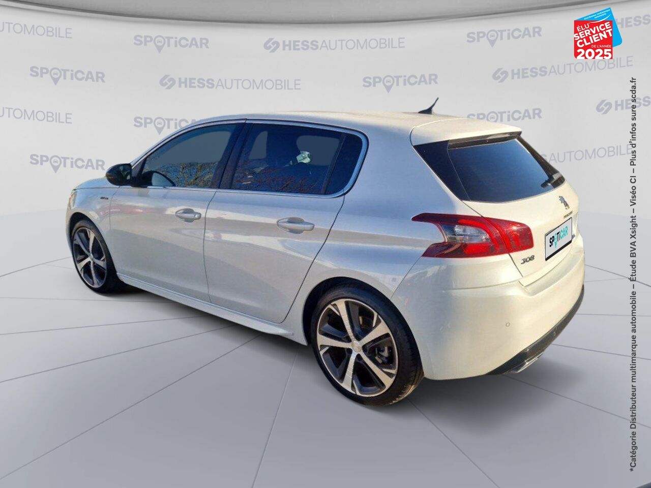 Véhicule d'occasion PEUGEOT 308 1.2 PURETECH 130CH GT LINE SS EAT6 5P chez Renault Saint-Louis