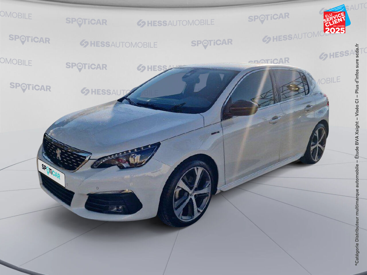 Véhicule d'occasion PEUGEOT 308 1.2 PURETECH 130CH GT LINE SS EAT6 5P chez Renault Saint-Louis