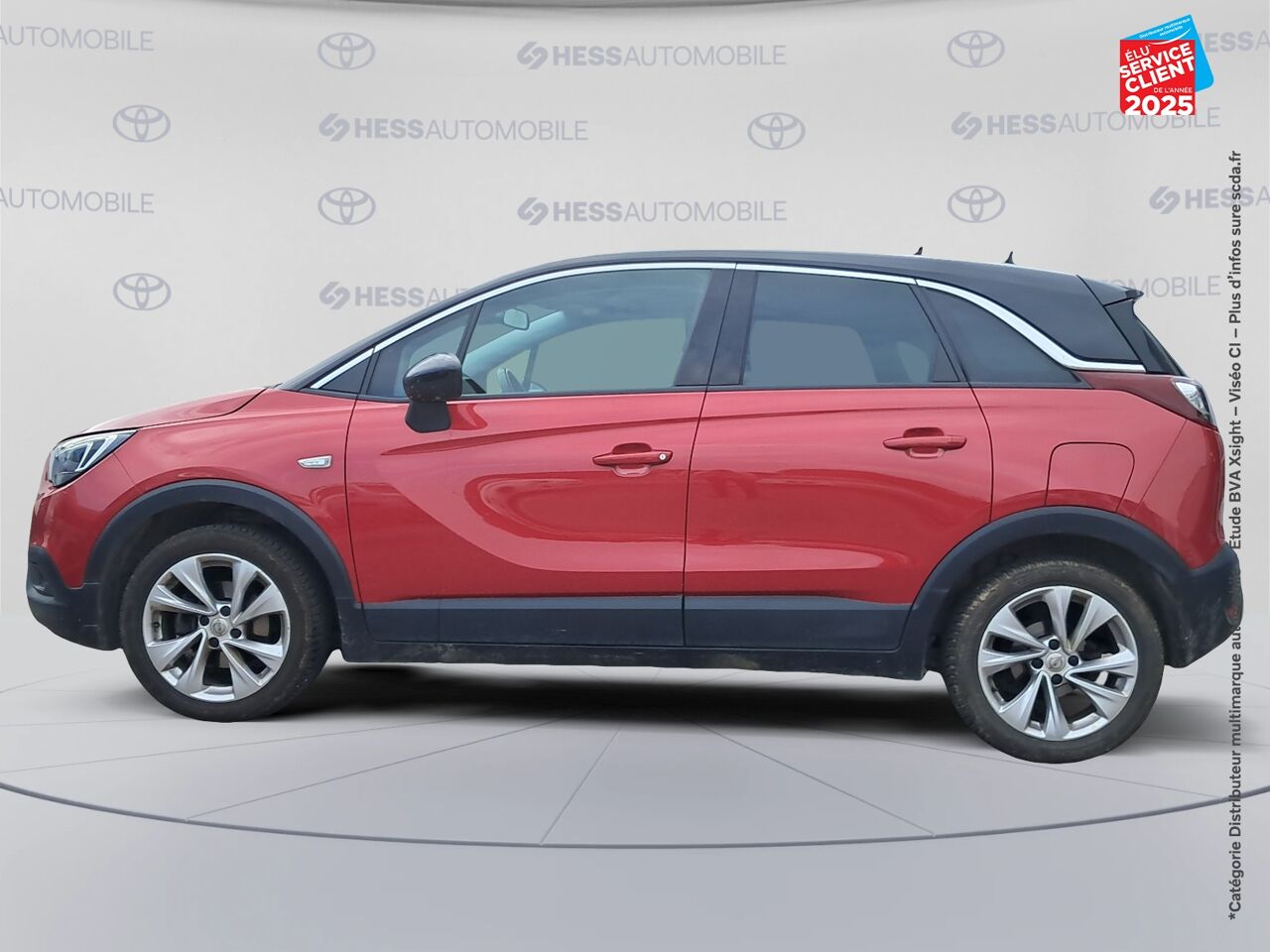 Véhicule d'occasion OPEL CROSSLAND X 1.5 D 120CH ELEGANCE BUSINESS BVA EURO 6D-T chez Renault Colmar