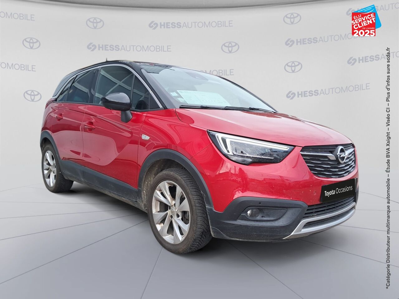 Véhicule d'occasion OPEL CROSSLAND X 1.5 D 120CH ELEGANCE BUSINESS BVA EURO 6D-T chez Renault Colmar