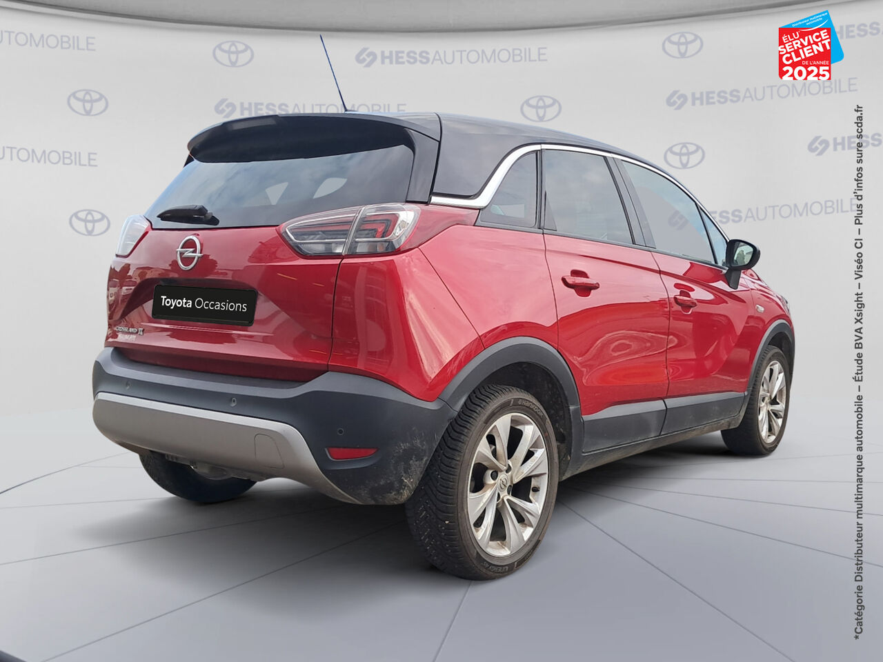 Véhicule d'occasion OPEL CROSSLAND X 1.5 D 120CH ELEGANCE BUSINESS BVA EURO 6D-T chez Renault Colmar