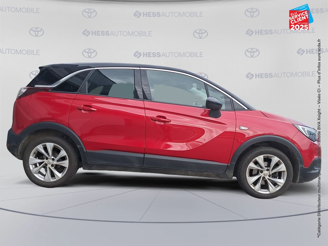Véhicule d'occasion OPEL CROSSLAND X 1.5 D 120CH ELEGANCE BUSINESS BVA EURO 6D-T chez Renault Colmar