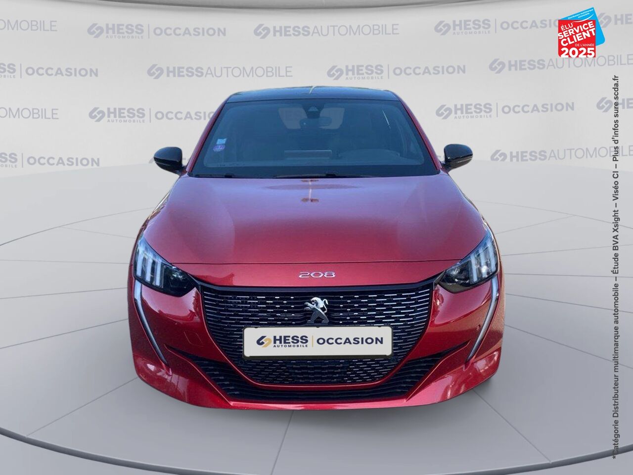 Véhicule d'occasion PEUGEOT 208 1.2 PURETECH 100CH S/S GT LINE TPANO GPS CAMERA chez Renault Mulhouse