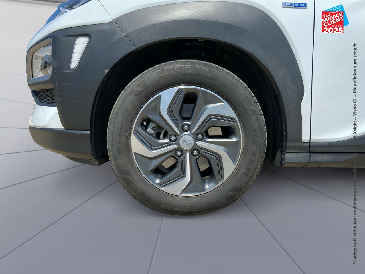 Véhicule d'occasion HYUNDAI KONA 1.6 GDI 141CH HYBRID INTUITIVE DCT-6 CAMERA chez Hyundai Epernay