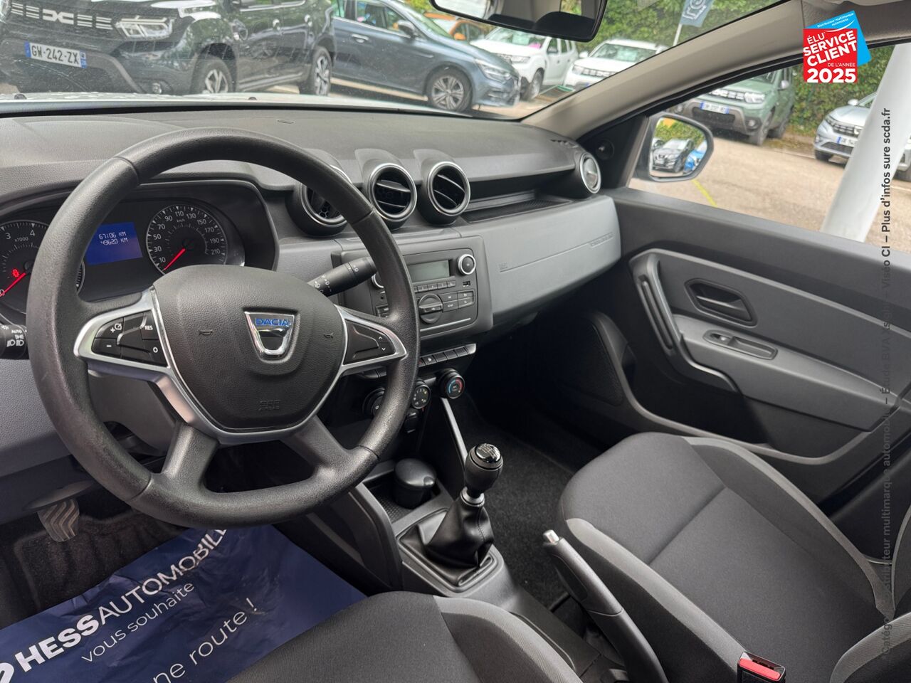 Véhicule d'occasion DACIA DUSTER 1.0 ECO-G 100CH ESSENTIEL 4X2 - E6U ATTELAGE chez Renault Colmar