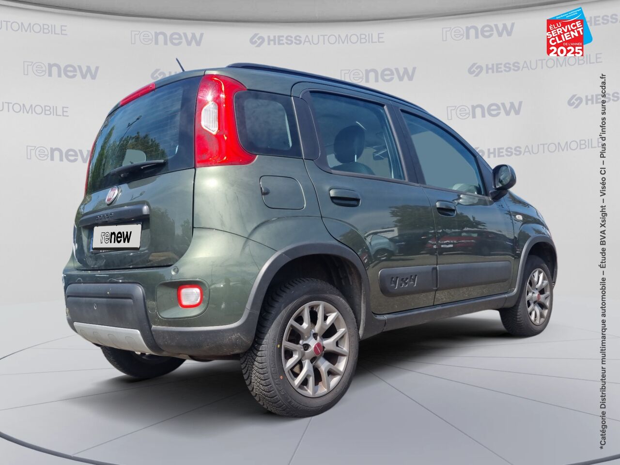 Véhicule d'occasion FIAT PANDA 4X4 0.9 8V TWINAIR 85CH SS 4X4 chez Renault Saint-Louis