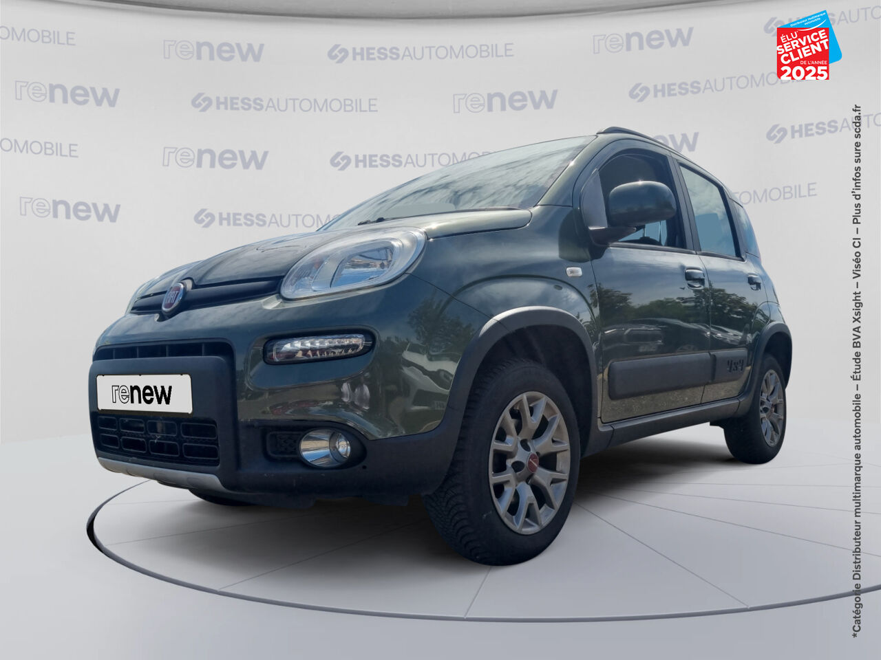 Véhicule d'occasion FIAT PANDA 4X4 0.9 8V TWINAIR 85CH SS 4X4 chez Renault Saint-Louis