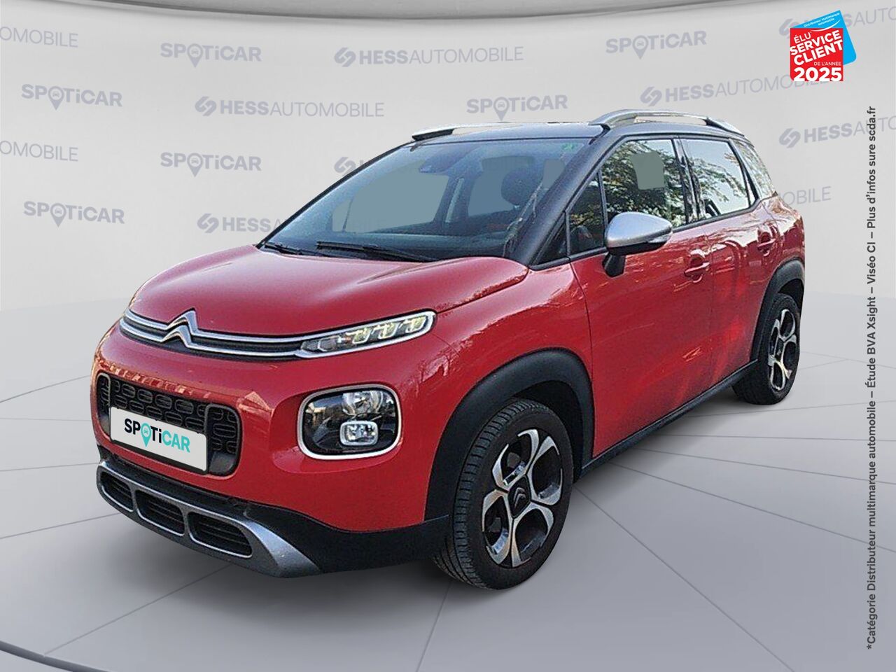 Véhicule d'occasion CITROEN C3 AIRCROSS PURETECH 110CH S/S SHINE E6.D-TEMP GPS chez Opel Bar le Duc