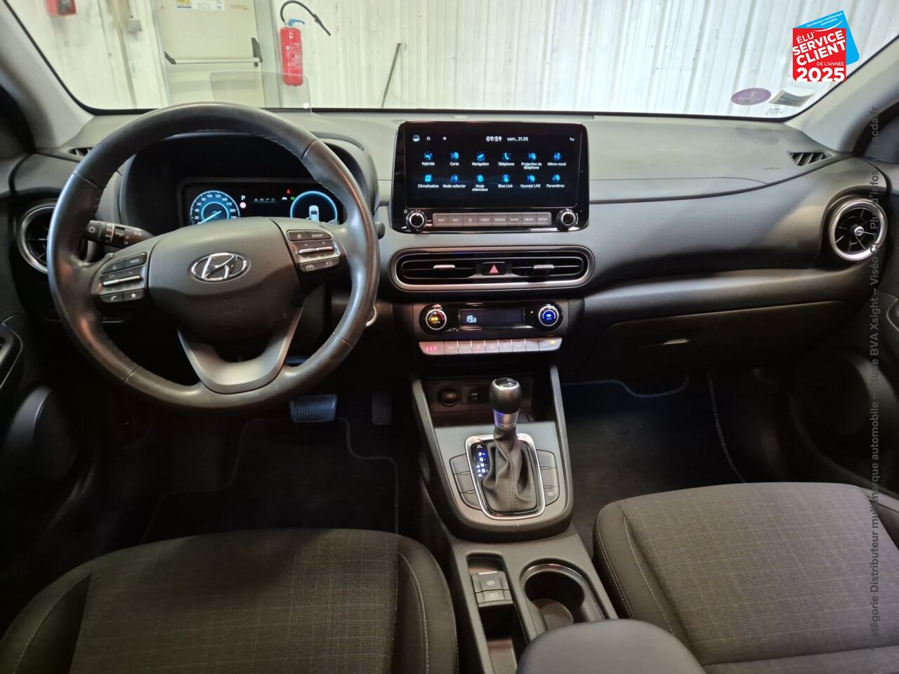 Véhicule d'occasion HYUNDAI KONA 1.6 GDI 141CH HYBRID CREATIVE DCT-6 chez Hyundai Epernay