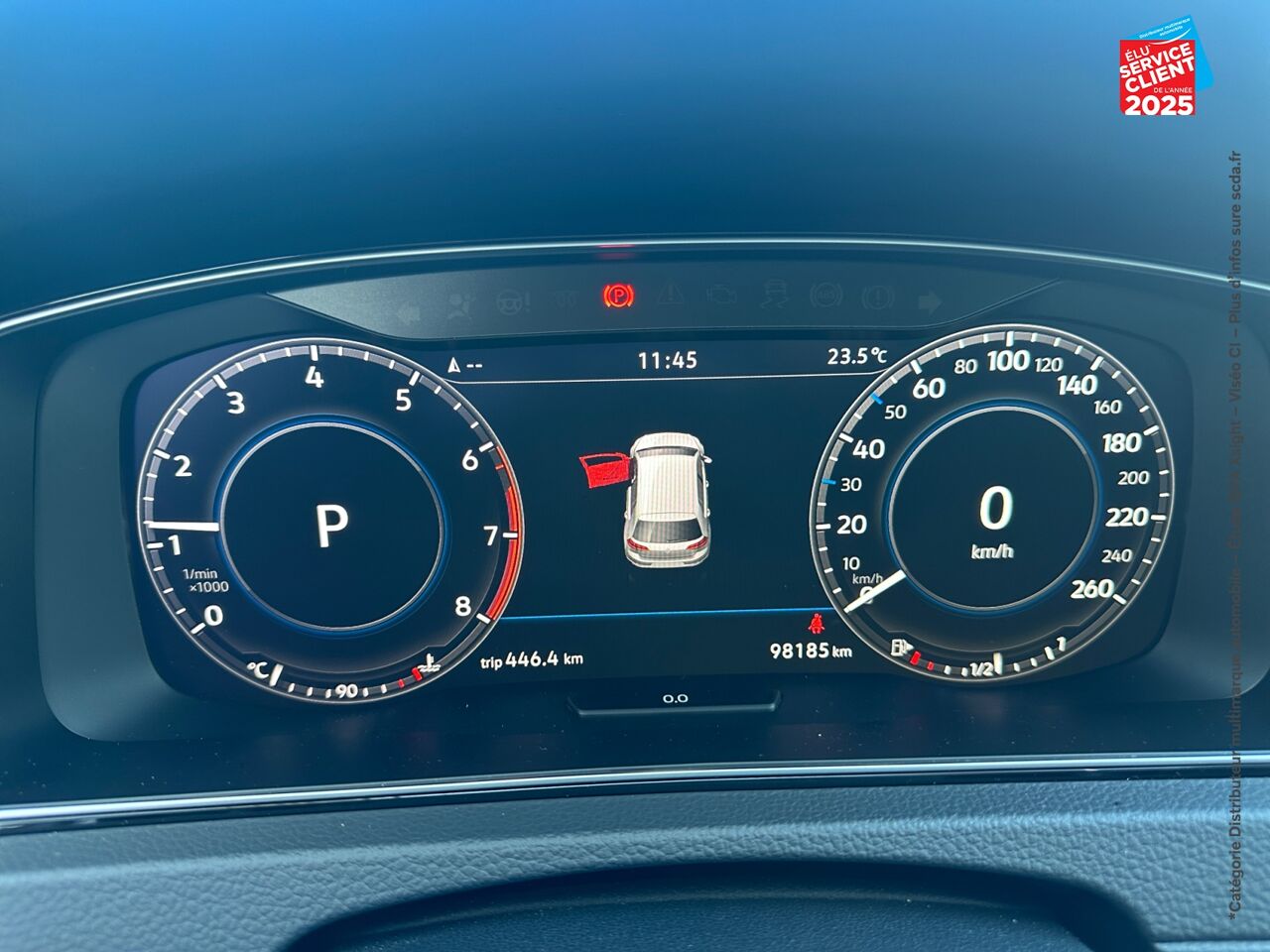 Véhicule d'occasion VOLKSWAGEN GOLF 1.5 TSI EVO 150CH CARAT DSG7 EURO6D-T 5P 8CV chez Toyota Bar le Duc