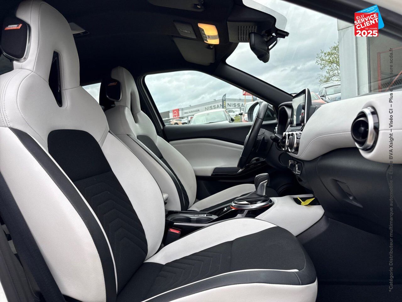 Véhicule d'occasion NISSAN JUKE 1.0 DIG-T 114CH N-DESIGN DCT 2021 SIEGES CHAUF GPS CAM360 BOSE chez Toyota Thionville