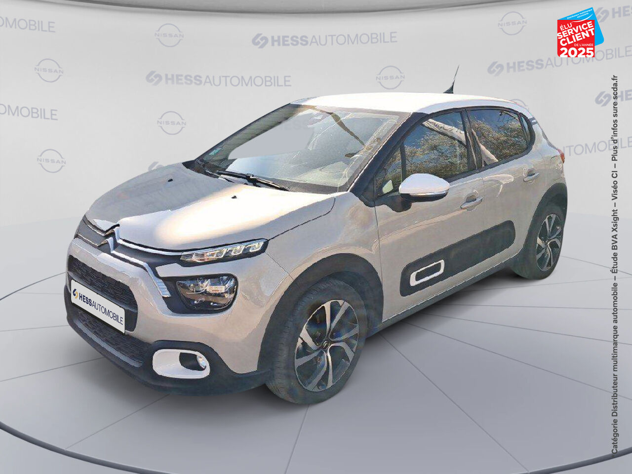 Véhicule d'occasion CITROEN C3 1.2 PURETECH 83CH SS SHINE PACK 123G chez Renault Sélestat
