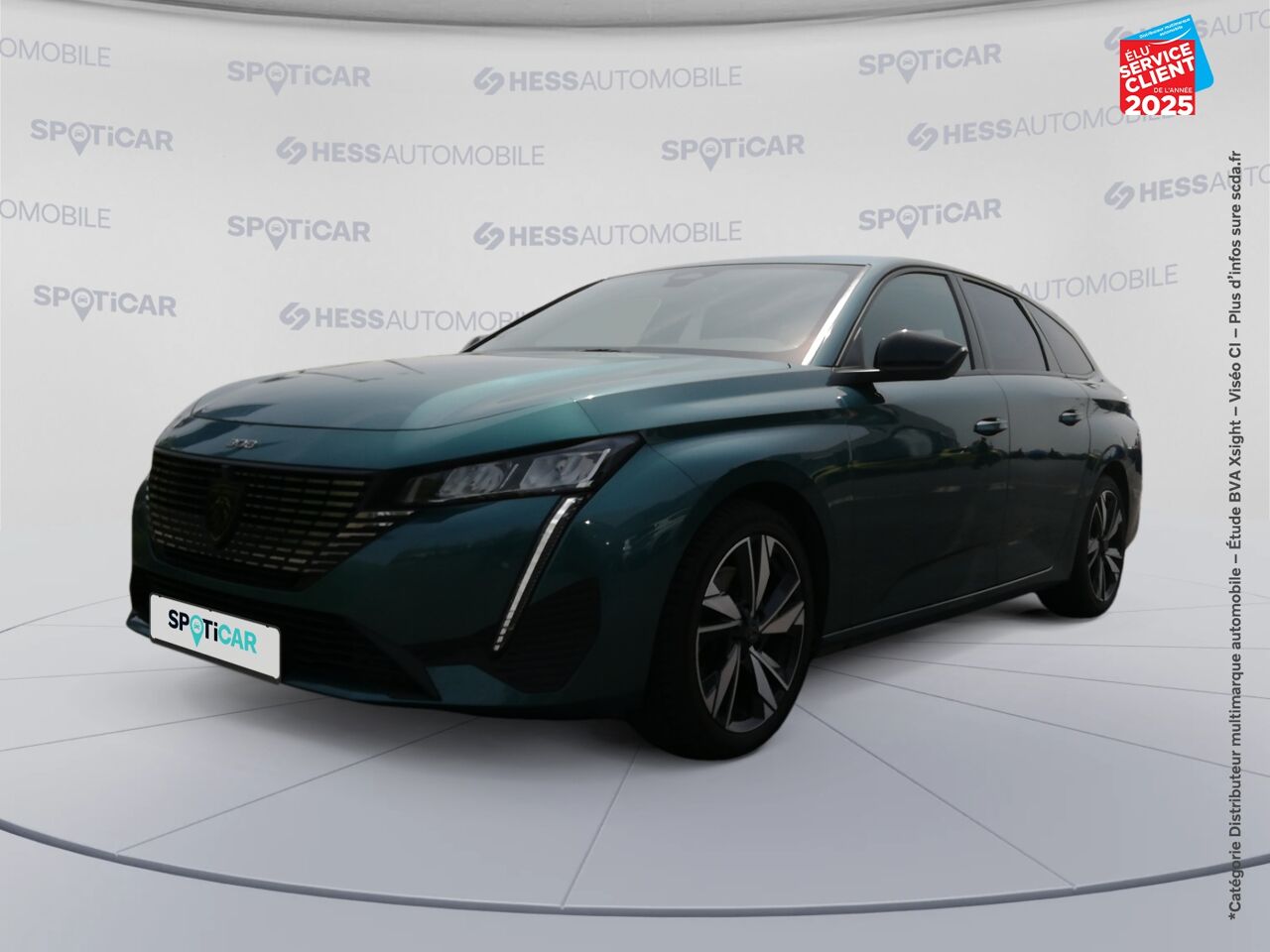 Véhicule d'occasion PEUGEOT 308 SW 1.5 BLUEHDI 130CH S/S ALLURE GPS CAMERA CARPLAY chez Renault Saint-Louis