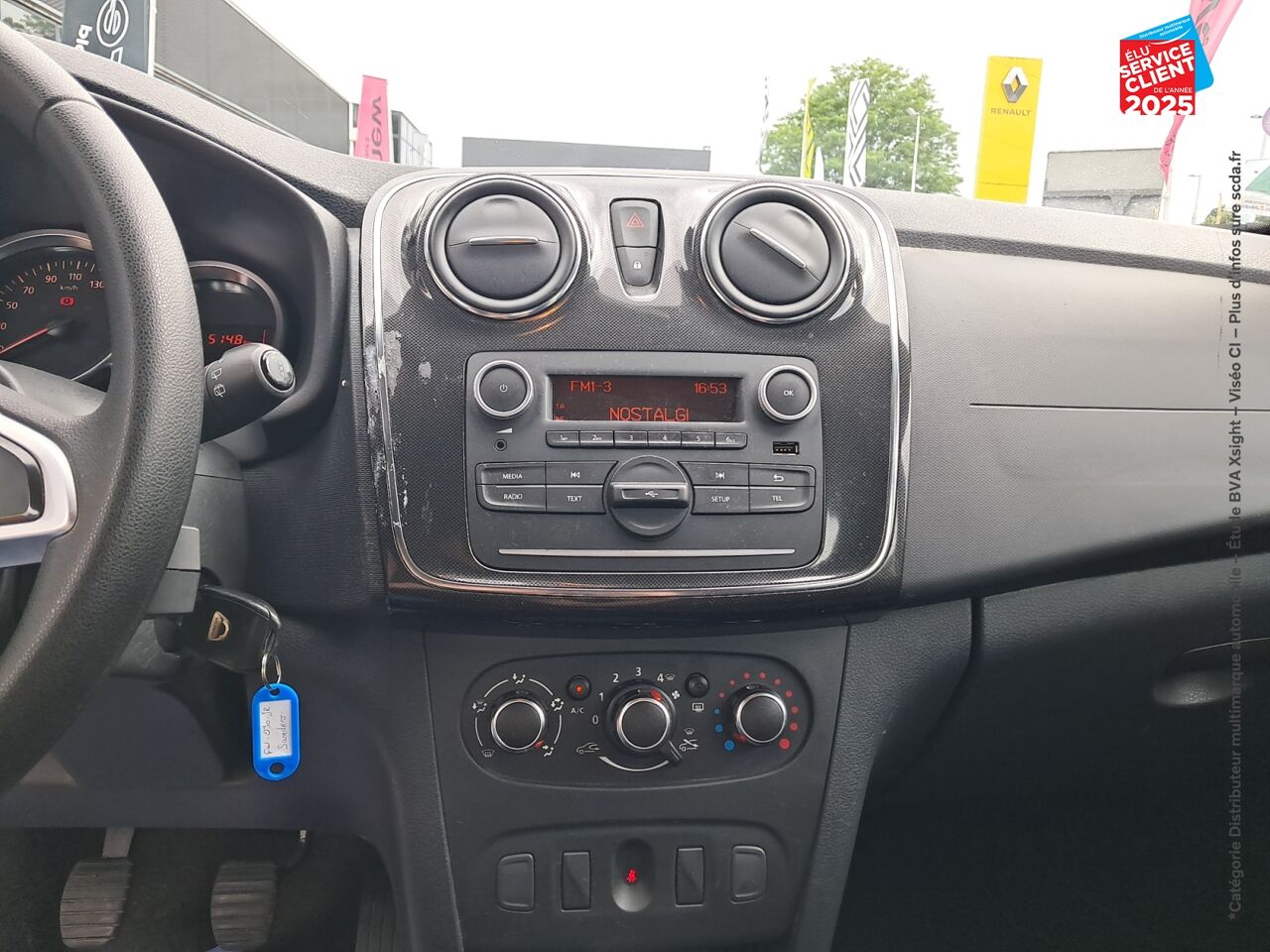 Véhicule d'occasion DACIA SANDERO 1.0 SCE 75CH CITY+ chez Toyota Verdun