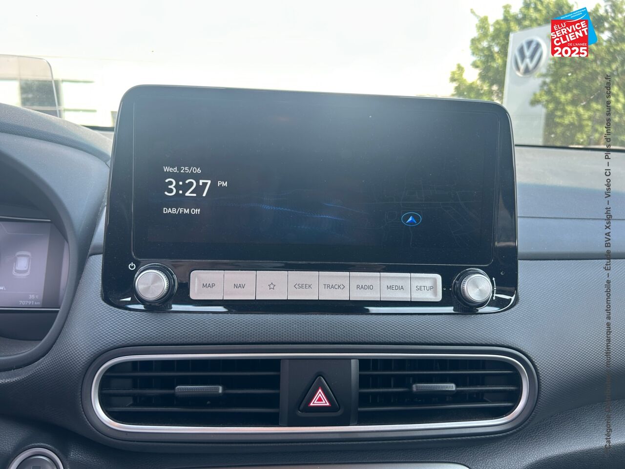 Véhicule d'occasion HYUNDAI KONA ELECTRIC 136CH CREATIVE EURO6D-T EVAP 2CV SIEGE CHAUF CAMERA GPS chez Hyundai Reims