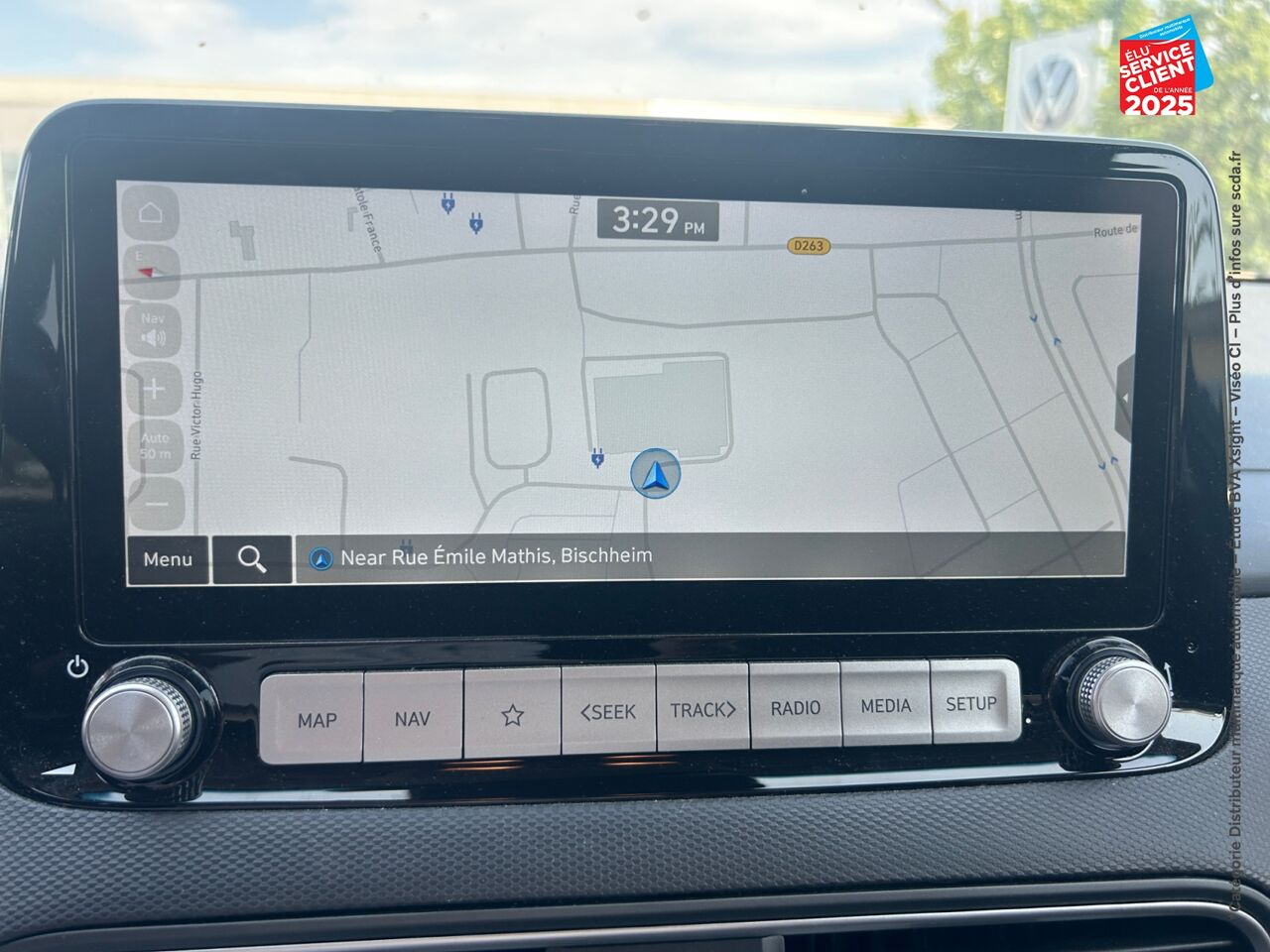 Véhicule d'occasion HYUNDAI KONA ELECTRIC 136CH CREATIVE EURO6D-T EVAP 2CV SIEGE CHAUF CAMERA GPS chez Hyundai Reims