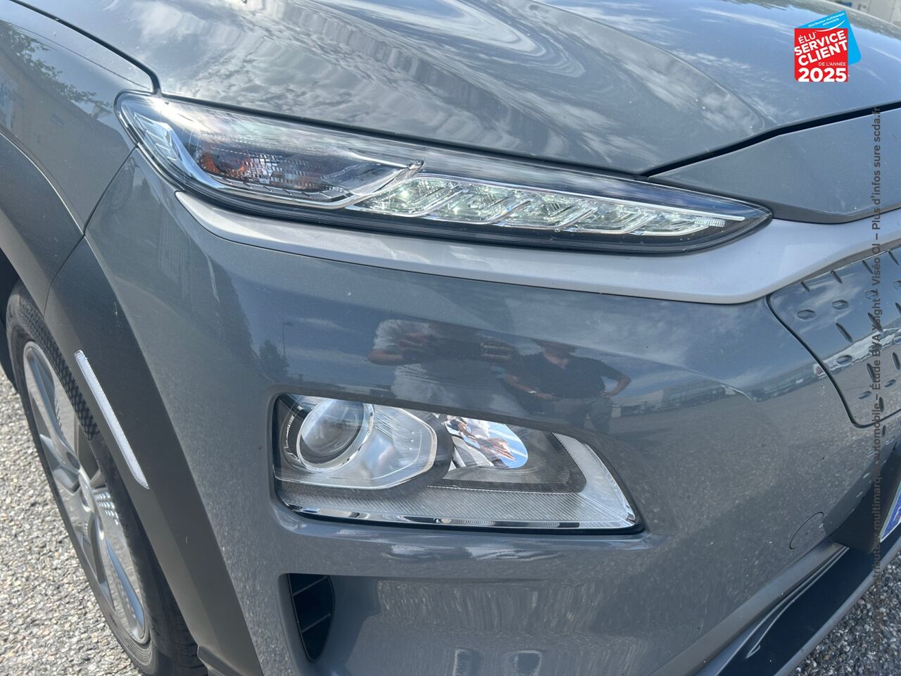 Véhicule d'occasion HYUNDAI KONA ELECTRIC 136CH CREATIVE EURO6D-T EVAP 2CV SIEGE CHAUF CAMERA GPS chez Hyundai Reims