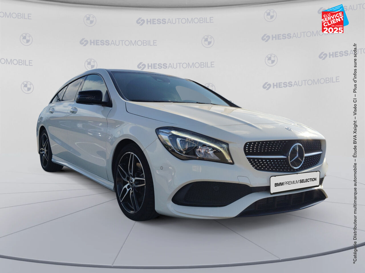 Véhicule d'occasion MERCEDES-BENZ CLA SHOOTING BRAKE 250 FASCINATION 7G-DCT TPANO GPS CAMERA chez Renault Saint-Louis