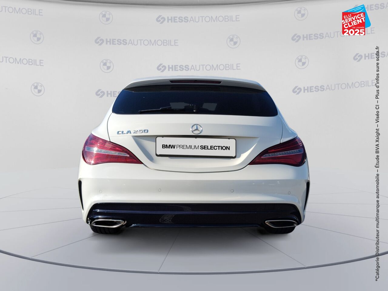 Véhicule d'occasion MERCEDES-BENZ CLA SHOOTING BRAKE 250 FASCINATION 7G-DCT TPANO GPS CAMERA chez Renault Saint-Louis