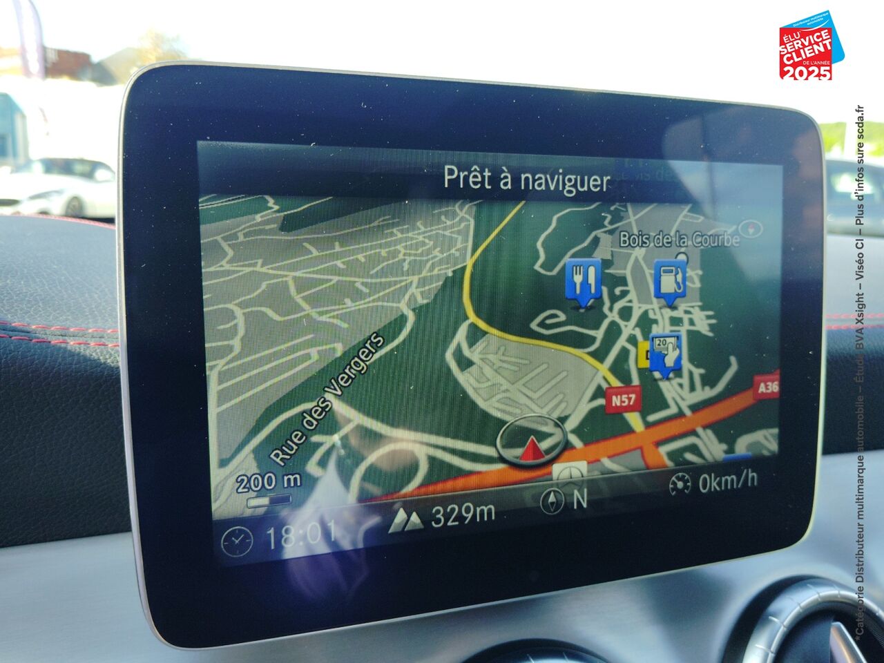 Véhicule d'occasion MERCEDES-BENZ CLA SHOOTING BRAKE 250 FASCINATION 7G-DCT TPANO GPS CAMERA chez Renault Saint-Louis