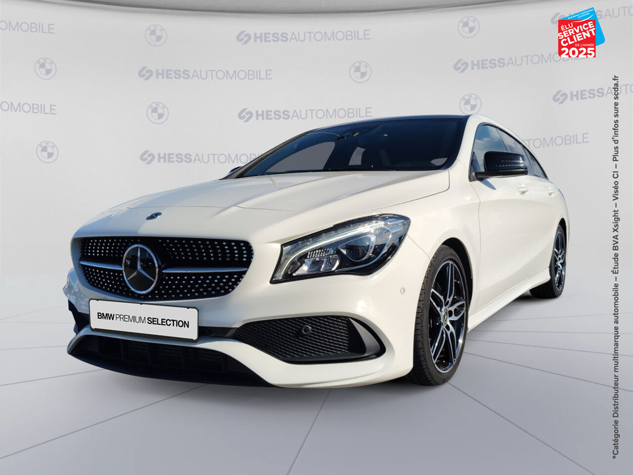 Véhicule d'occasion MERCEDES-BENZ CLA SHOOTING BRAKE 250 FASCINATION 7G-DCT TPANO GPS CAMERA chez Renault Saint-Louis
