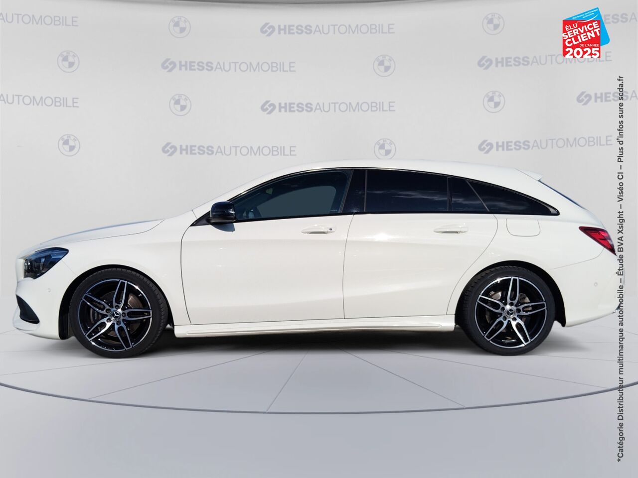 Véhicule d'occasion MERCEDES-BENZ CLA SHOOTING BRAKE 250 FASCINATION 7G-DCT TPANO GPS CAMERA chez Renault Saint-Louis