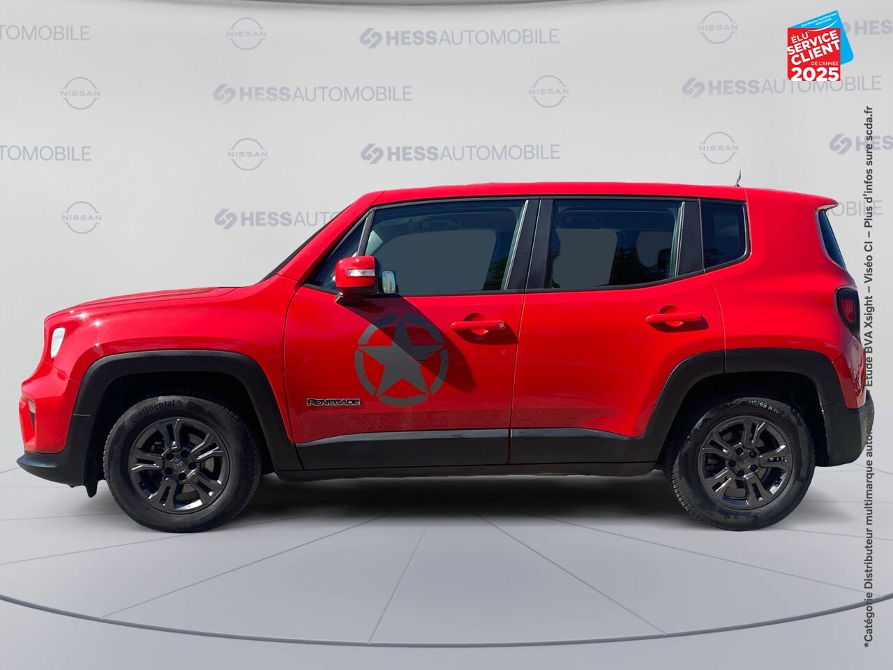 Véhicule d'occasion JEEP RENEGADE 1.6 MULTIJET 130CH LONGITUDE MY21 chez Renault Sélestat