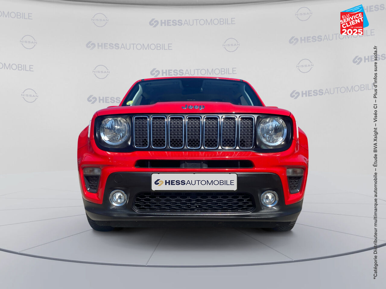 Véhicule d'occasion JEEP RENEGADE 1.6 MULTIJET 130CH LONGITUDE MY21 chez Renault Sélestat