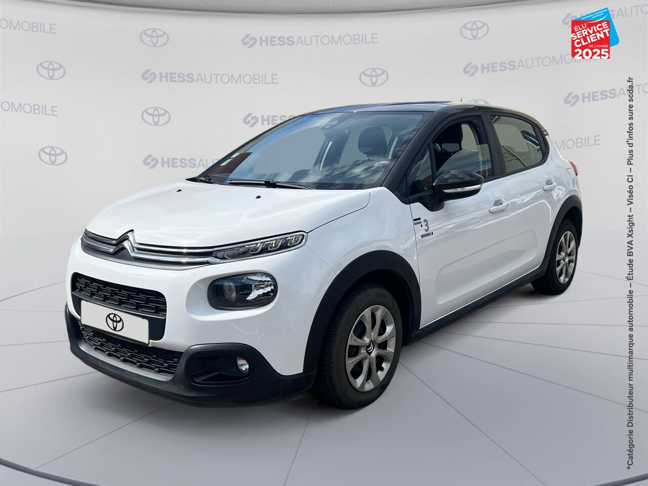 Véhicule d'occasion CITROEN C3 PURETECH 82CH GRAPHIC S/S E6.D-TEMP CARPLAY chez Renault Saint-Louis
